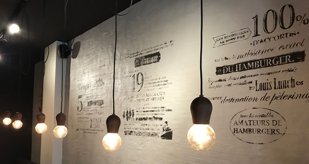 Totaalconcept grafische uitwerking. Klant: Ellis Gourmet Burger, Luik.