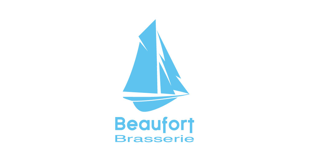Logo-ontwerp en huisstijl. Klant: Beaufort brasserie.