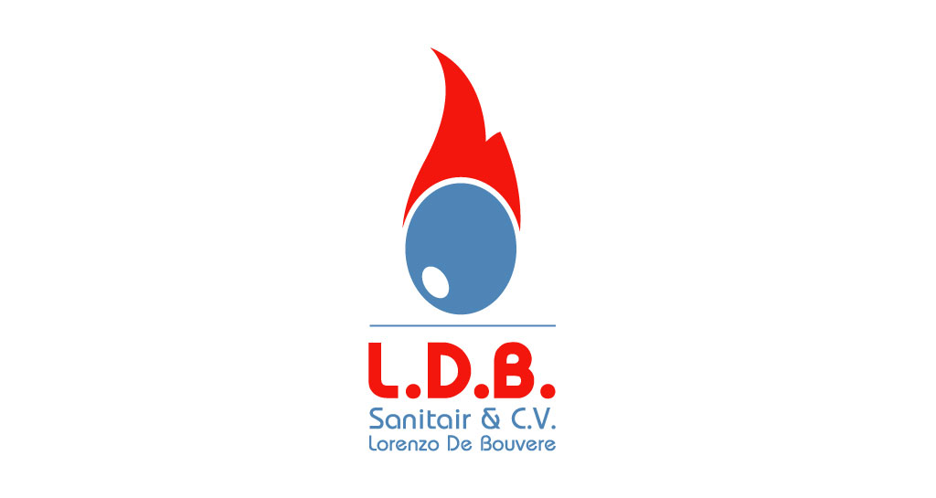 Logo-ontwerp en huisstijl. Klant: LDB sanitair.