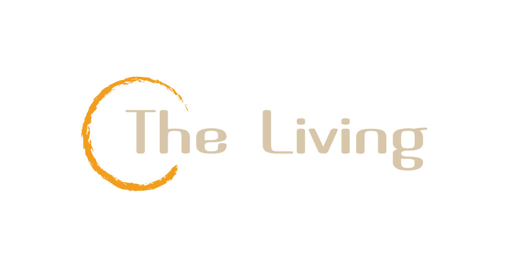 Logo-ontwerp en huisstijl. Klant: The Living.