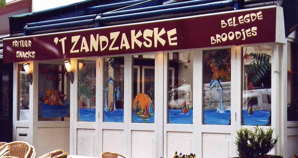 Raambeschildering verlofperiode.