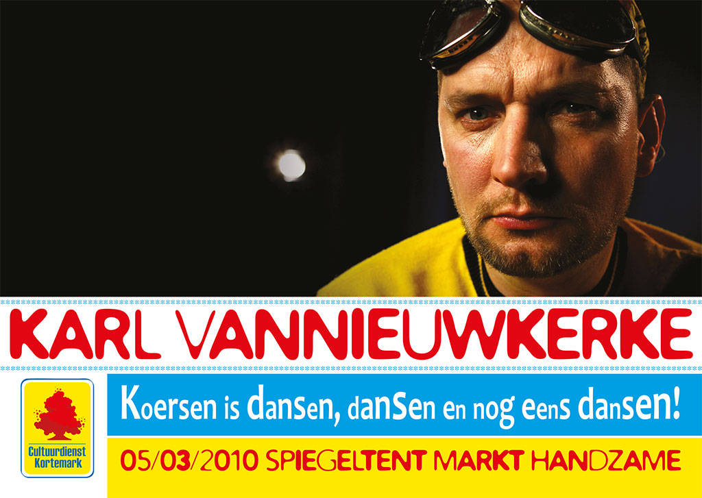 Affiche/flyer Karl Vannieuwkerke