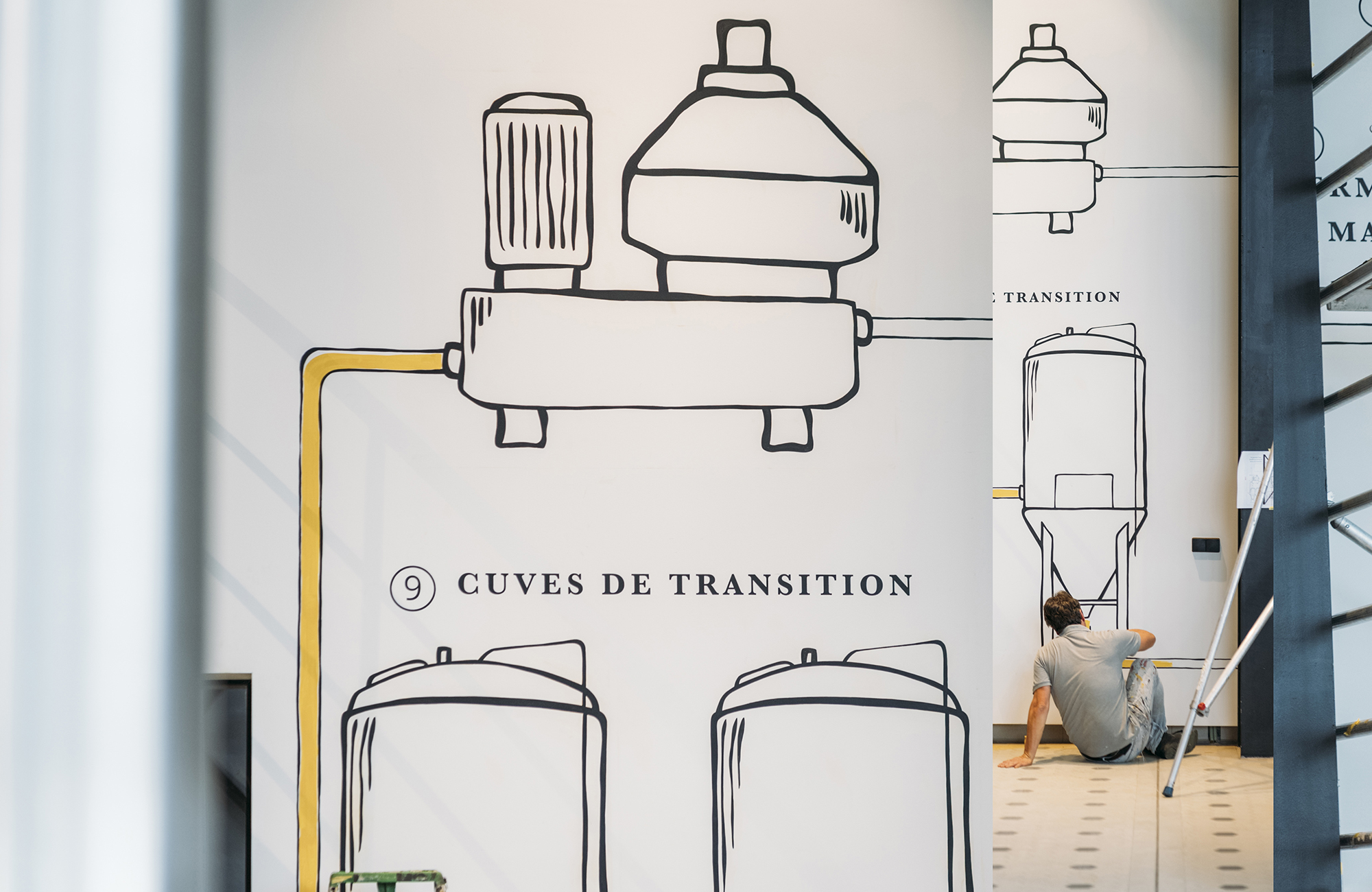 mural brasserie caulier